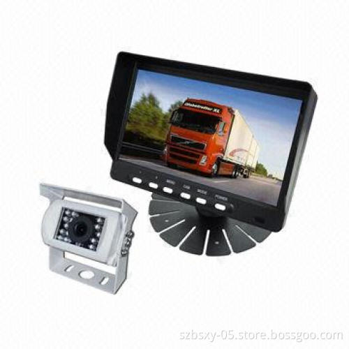 7-inch Car Reversing Systems for Heavy-duty Equipment/Trucks